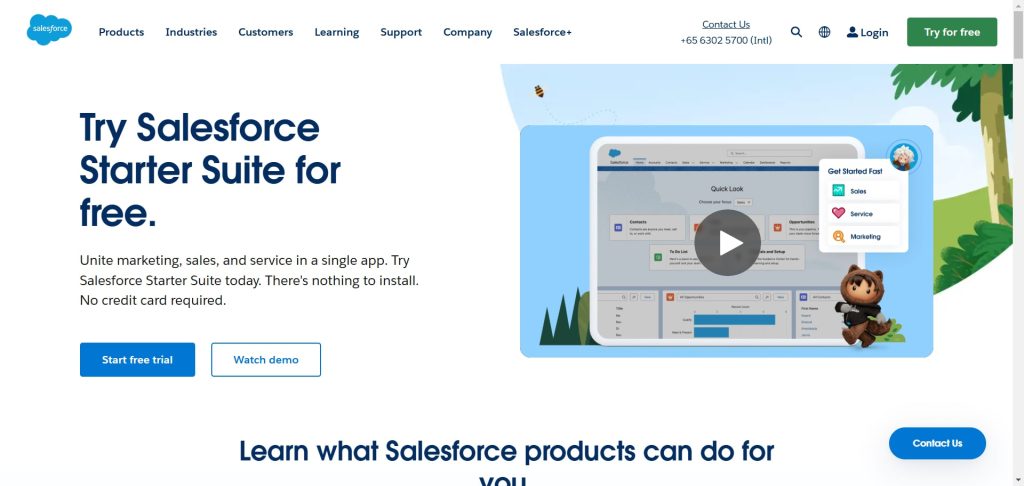 Salesforce – Best CRM Systems for Restaurants