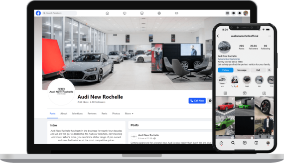 Audi New Rochelle Social Media Automotive