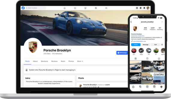 Porsche Brooklyn Social Media Automotive