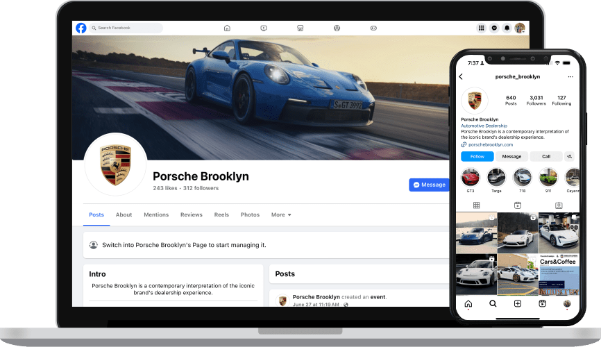 Porsche Brooklyn Social Media Showcase
