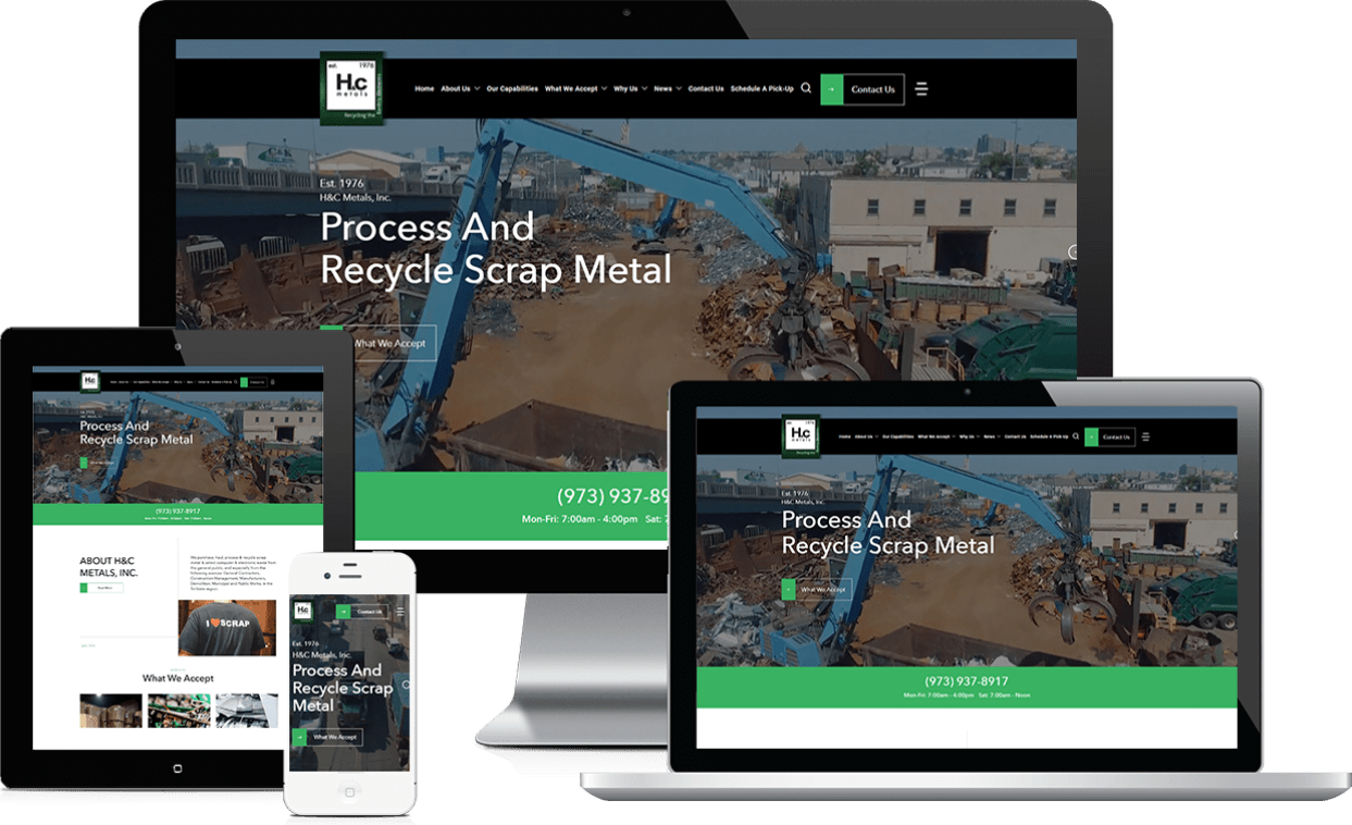 H&C Metals, Inc. with a Cutting-Edge Website Redesign