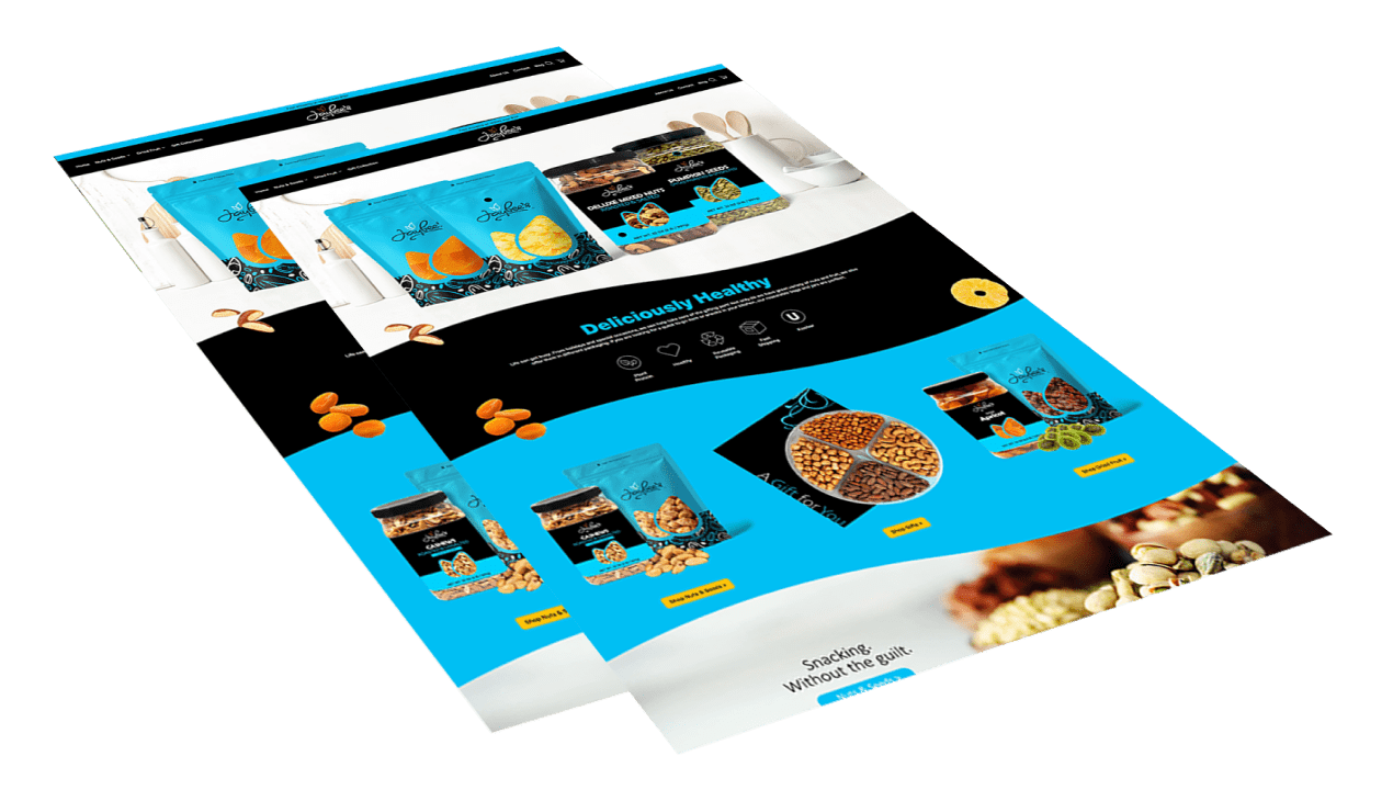 Jaybee’s Nuts & Dried Fruit Shopify Website