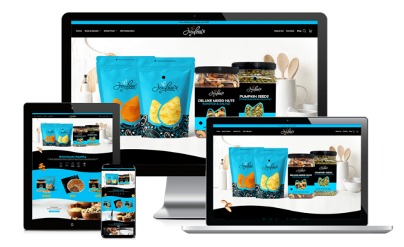 Jaybee’s Nuts & Dried Fruit Web Design Retail