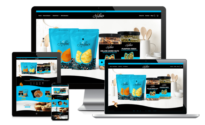 Website Redesign for a Nuts & Dried Fruit Company