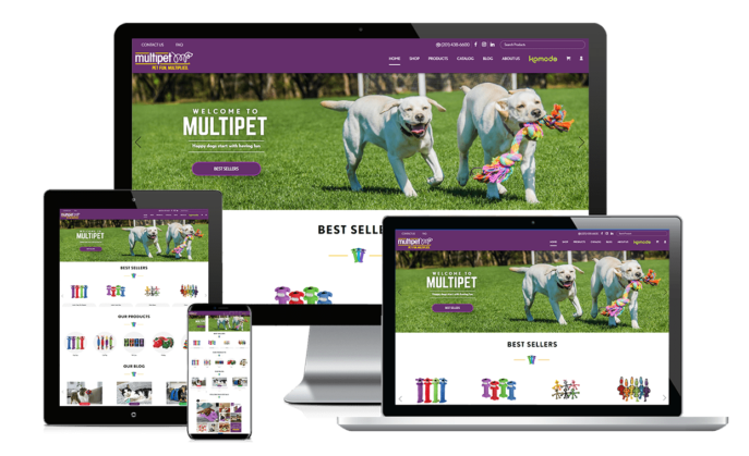 Website Redesign for a Pet Product Supplier