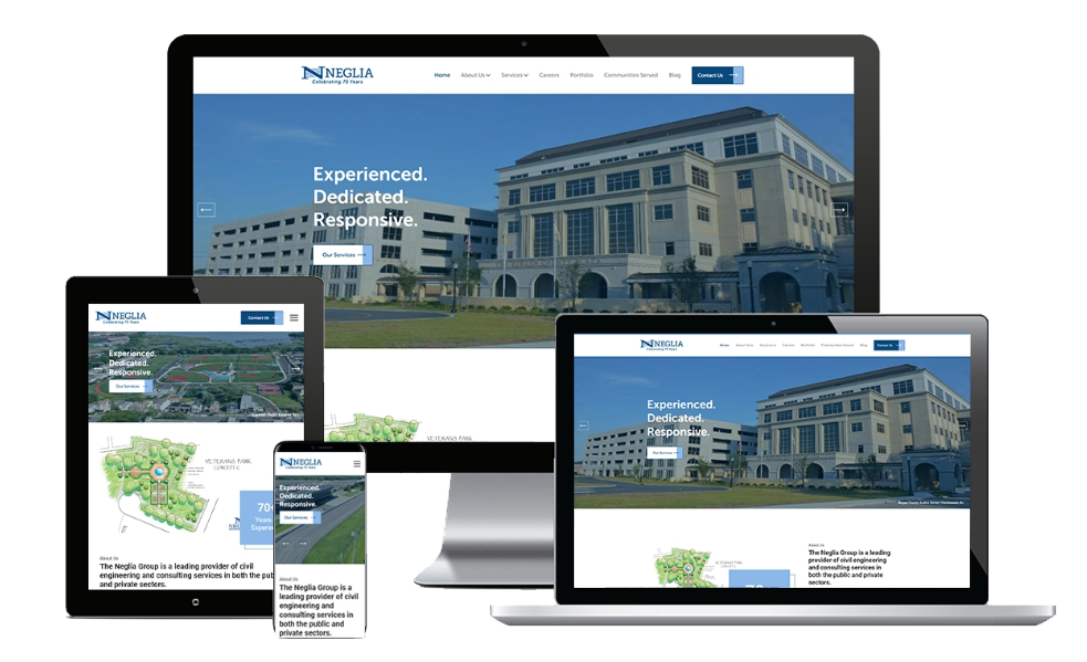 SmartSites Webdesign case Neglia Engineering Associates