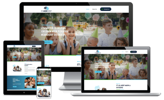 The Mozek Group Web Design 